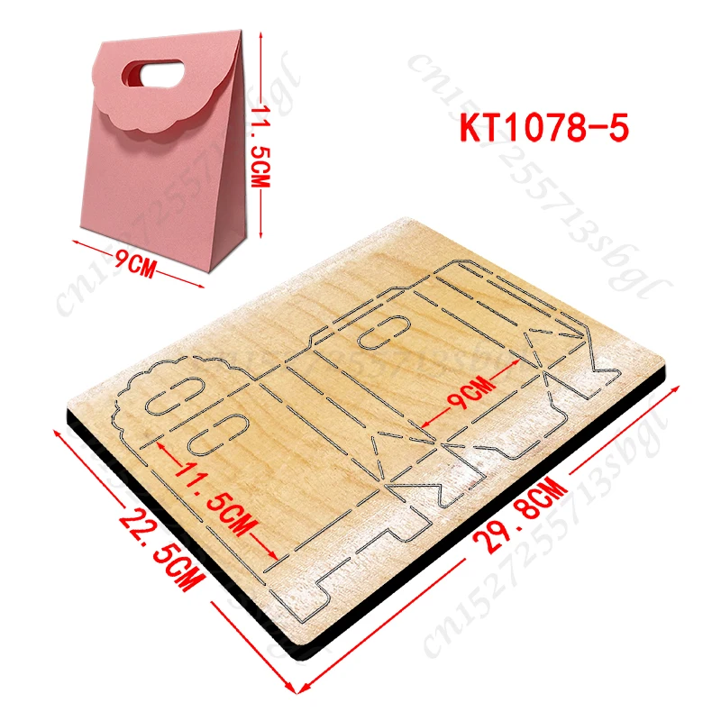 Candy Box Cutting Dies Wooden Dies Suitable for Common Die Cutting Machines on the Market