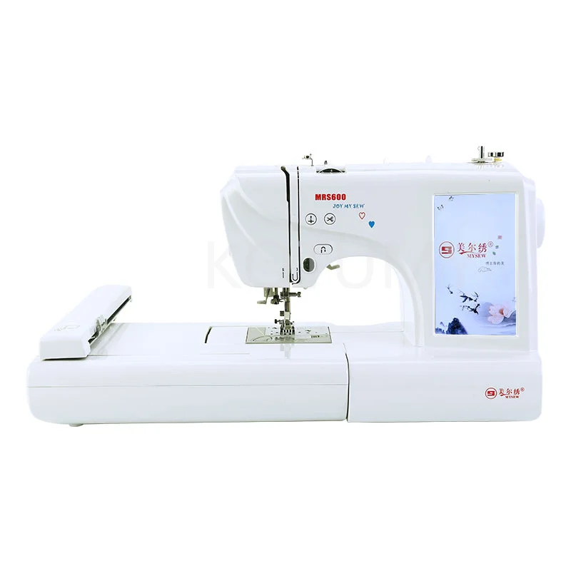 Touch Screen Sewing Machine Household 7-inch Color Screen Computer MRS600 Embroidery Multifunctional DIY Embroidery Machine