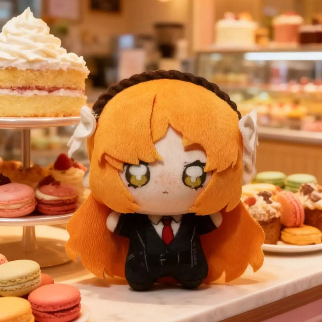 

Ishmael 10cm Cotton Plush Dolls Anime Limbus Company Heathcliff Don Quixote Cartoon Toys Children's Adults Fans Birthday Gifts