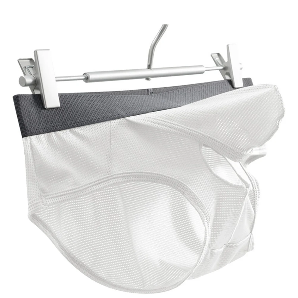 Men Ice Silk Briefs Open Bulge Pouch Underpants Underwear Breathable Lingerie Teenage Breathable Underpants Young Underwear Boys - Image 4