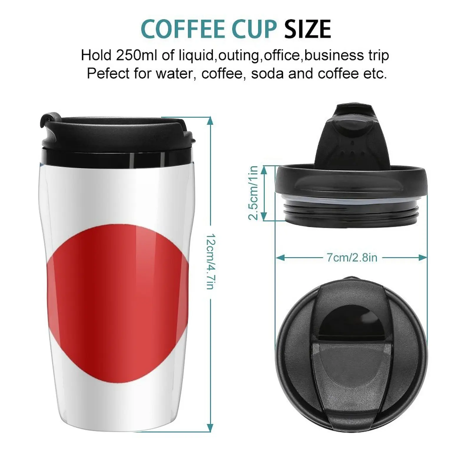 New Classic Scooterist MOD Target - High Quality - RAF Roundel Travel Coffee Mug Coffee Bottle Elegant Coffee Cups