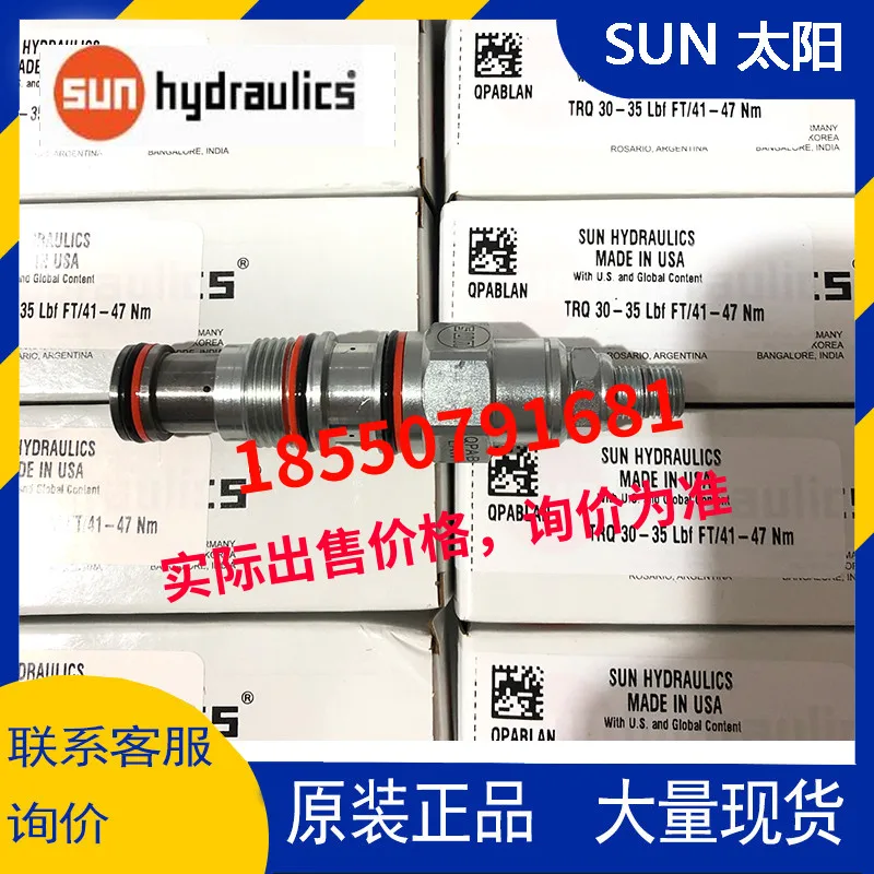 Sun Cartridge Valve…