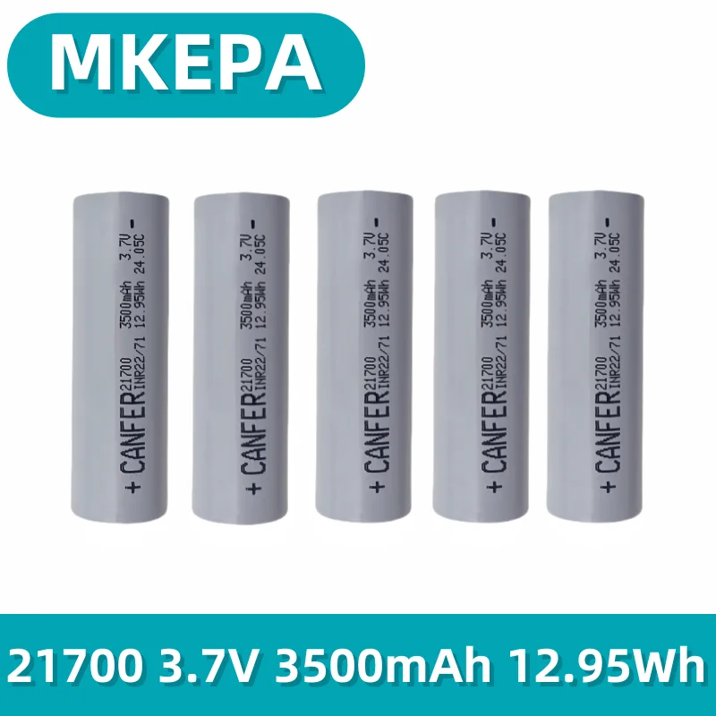 充電式リチウムイオン電池,高放電,LED懐中電灯,電動工具,3.7v,3500mah,21700