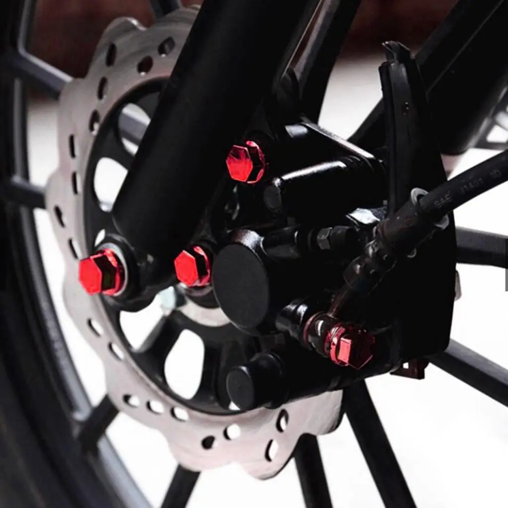 Universal Fit Motorcycle Screw Nut Bolt Cap Decorative Cover Plastic Fairing Set for 50cc Motorcycle Accessories
