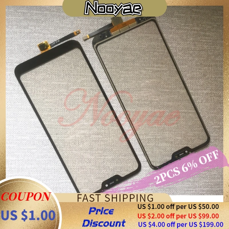 For Xiaomi Redmi Note 3 4 6 Pro 4A 4X 5A 6A 7 7A S2 Y2 Y1 Go Prime Touch Screen Digitizer Glass Sensor Panel Touchscreen + track