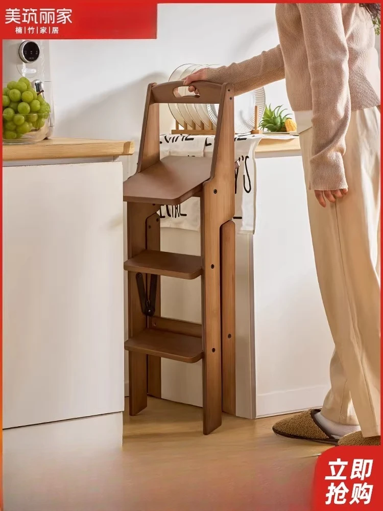 

Foldable Multifunctional Ladder Stool Home Climbing Ladder Stool