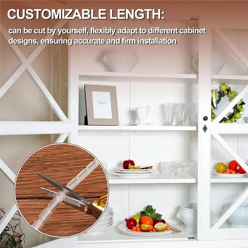 ABNM Clear Rubber Retainer Woodworking DIY Glass Panel Retaining Retainer Installation Rubber Strips