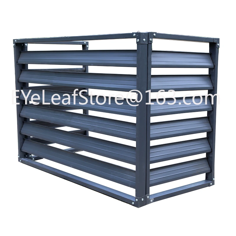 

Protective Outdoor Galvanized Decorative Rainproof Ac Condenser Cover