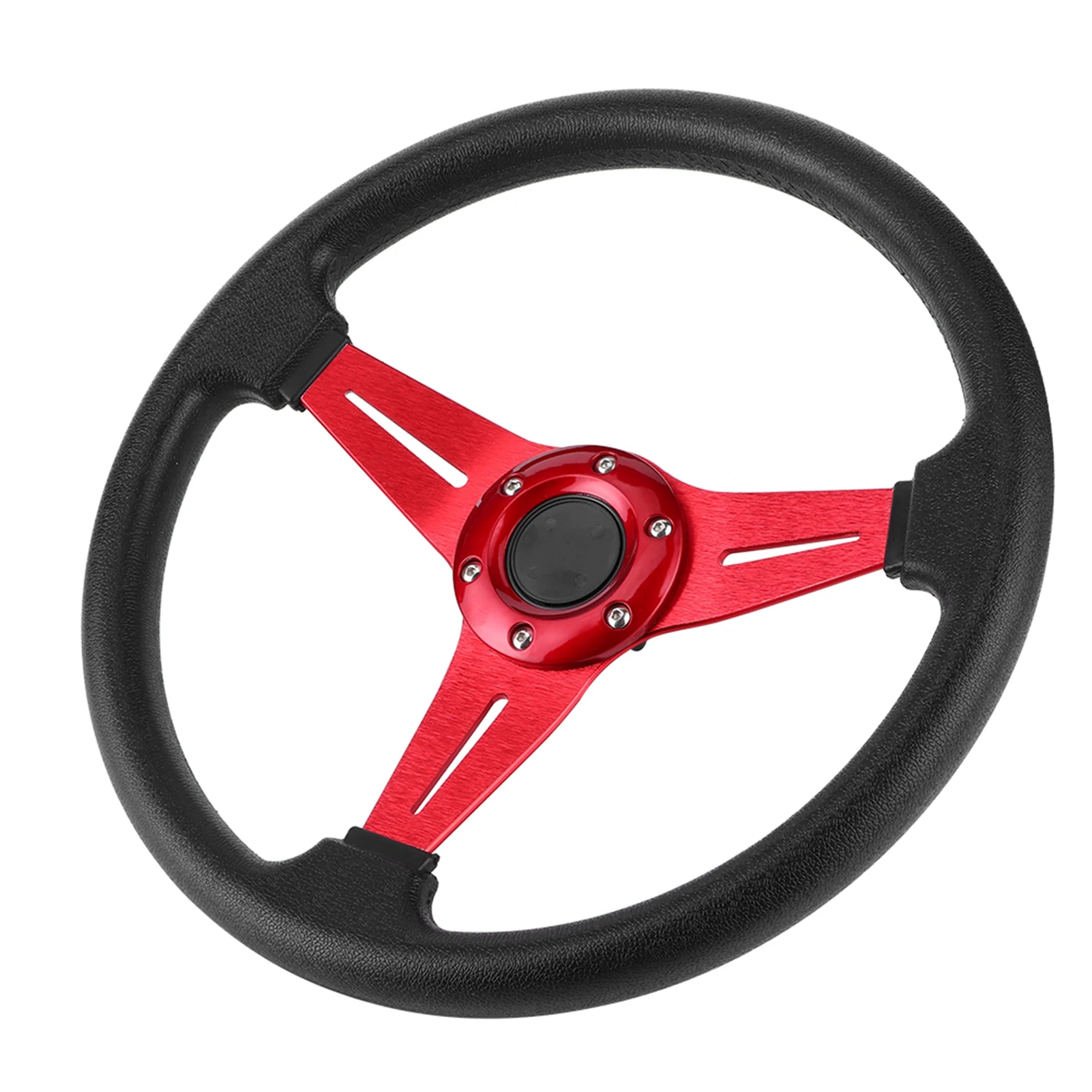 350mm/14in Racing Car Drifting Steering Wheel Replacement Universal Modified Accessory Sport Steering Wheel