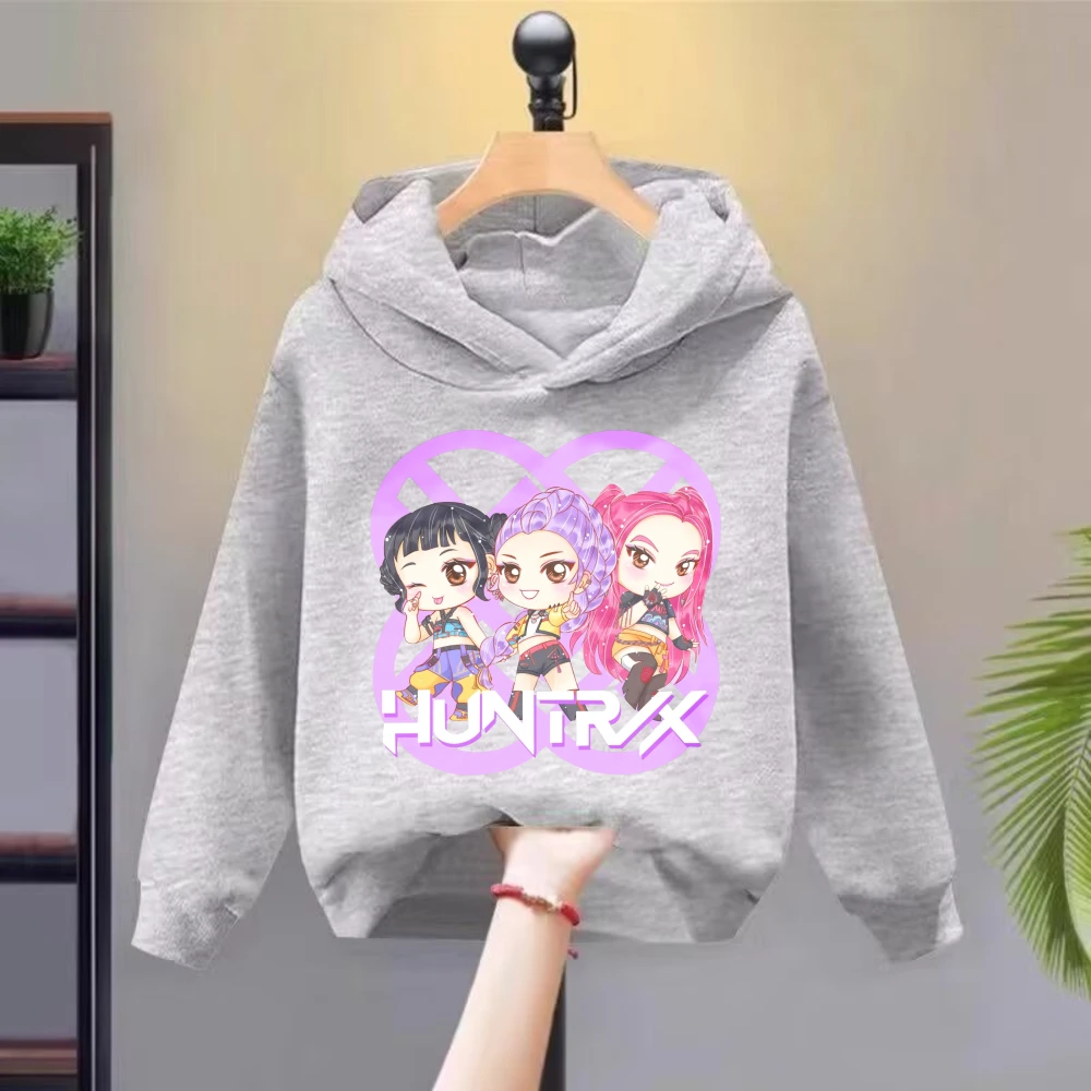 

Детская толстовка с капюшоном K-Pop Witch Hunters Evil Girls Group, модная толстовка унисекс на весну/осень