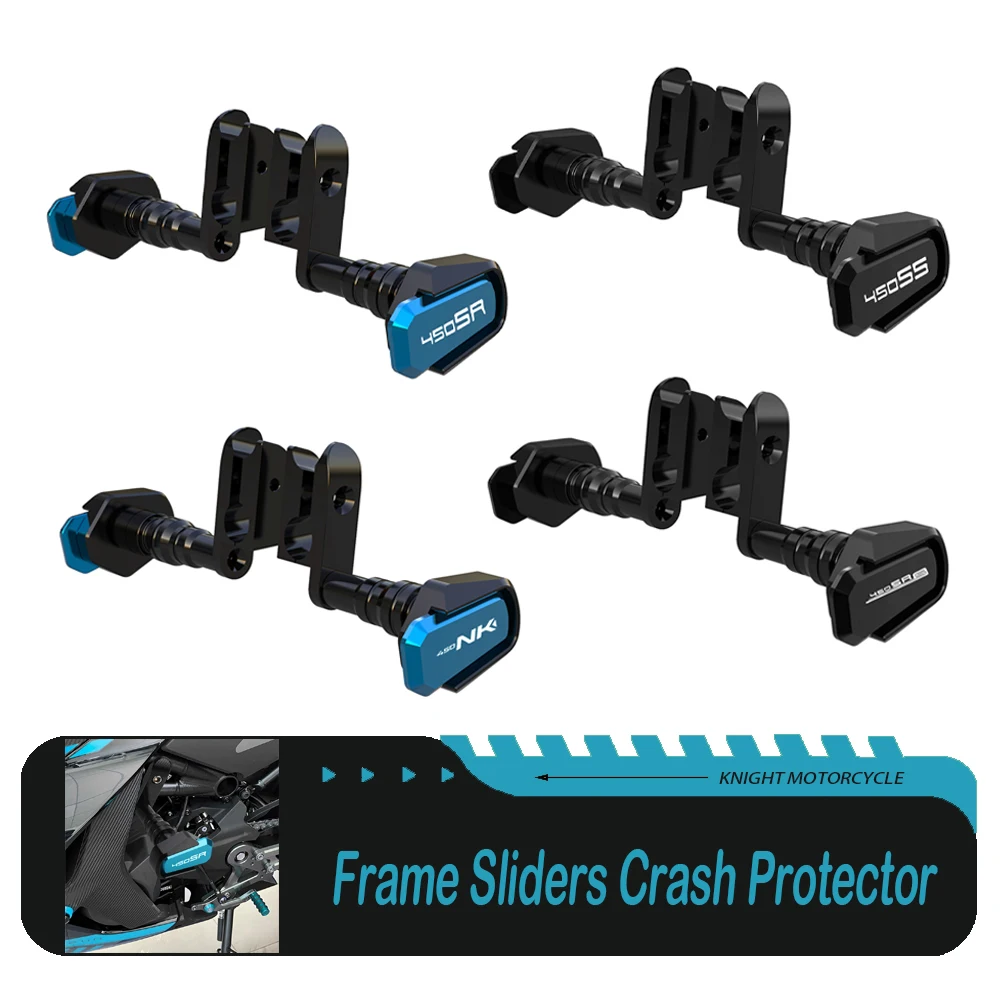 FOR CFMOTO 450SR 450SS 450SRS 450NK 450 SR 2022 - 2025 Engine Protection Cover Frame Sliders Crash Pad Falling Protector Guard