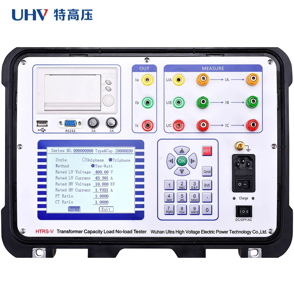 Automatic transformer capacity load no-load loss characteristic tester