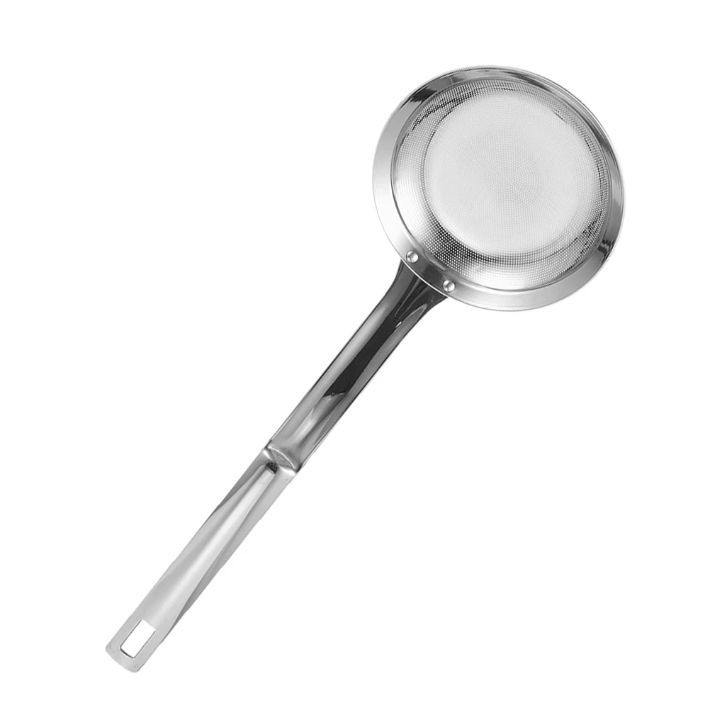 

Stainless Steel Skimmer Dual Function Oil Strainer for Hot Pot Frying Kitchen Tools Fine Mesh Ergonomic Handle