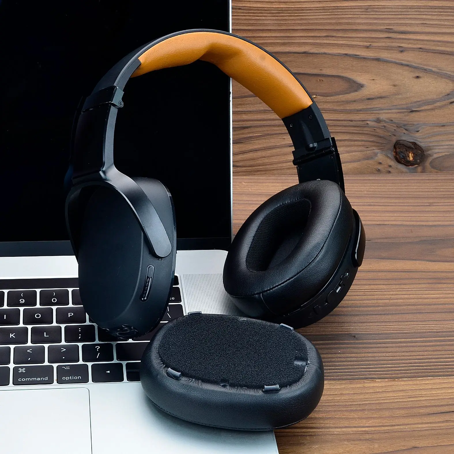 XIXIYIN Per Skullcandy Crusher 360 Bluetooth S6MBW-J373 Paraorecchie Originali con fibbia Cuffie Memory Foam Cuscinetti auricolari