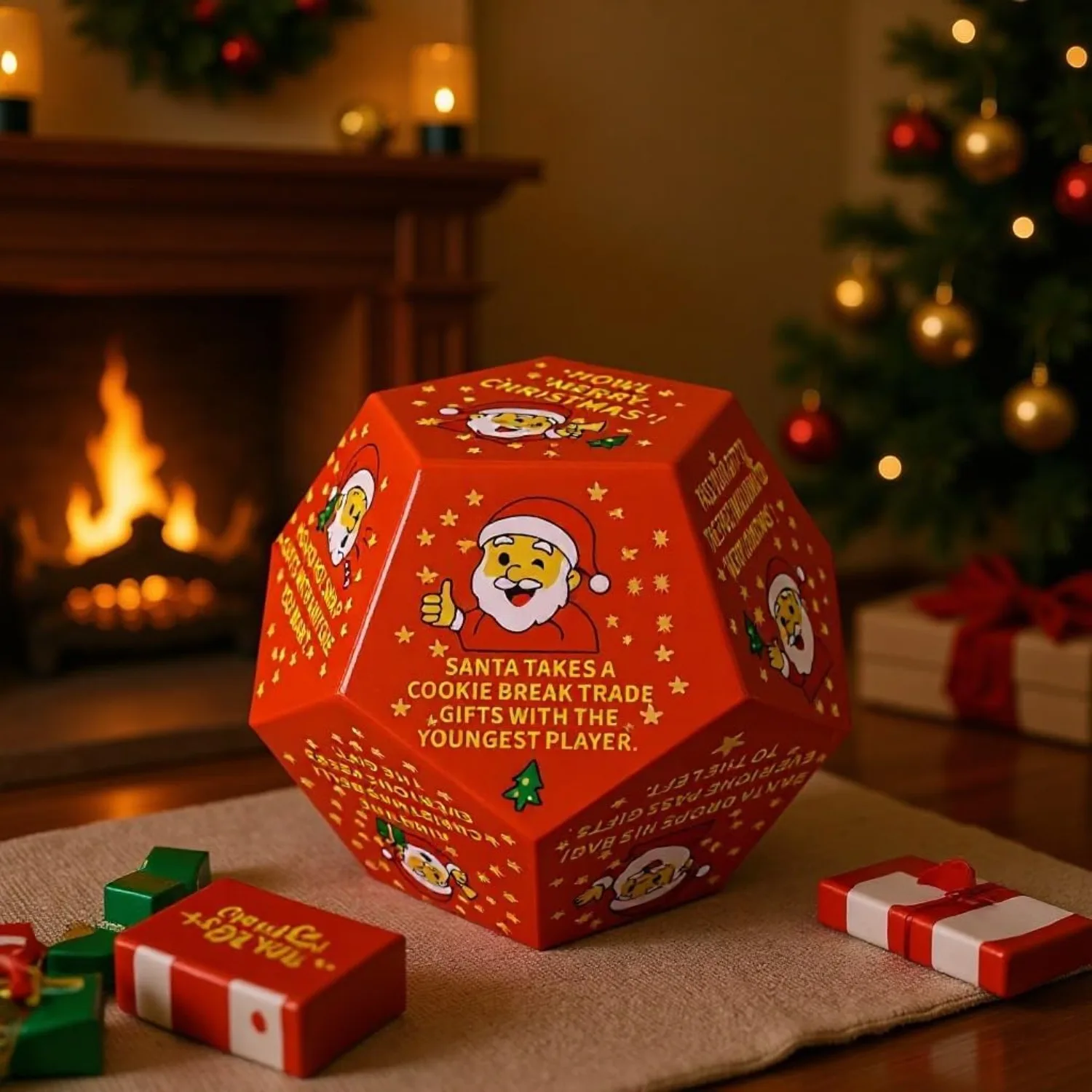 

Поднимите свое празднование! Santa Swap Dice — идеальная айрокол для рождественских вечеринок и веселых чулок для всех.