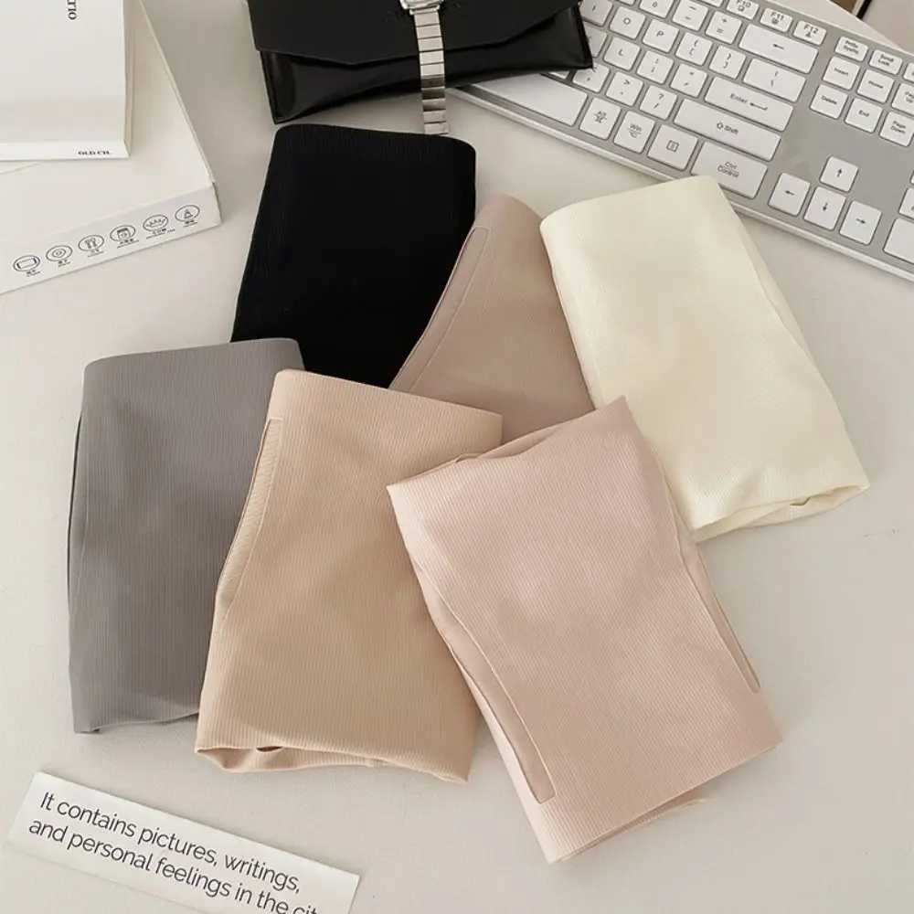 Mutandine modellanti in seta di ghiaccio da donna a vita alta in cotone con cavallo dopo il parto Intimo invisibile Intimo senza cuciture femminile