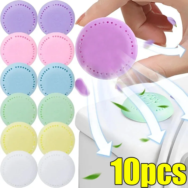 Aromatherapy Fragrance Lasting Deodorization Bathroom Supplies Bedroom Wardrobe Car Home Toilet Deodorant Solid Round Fresher