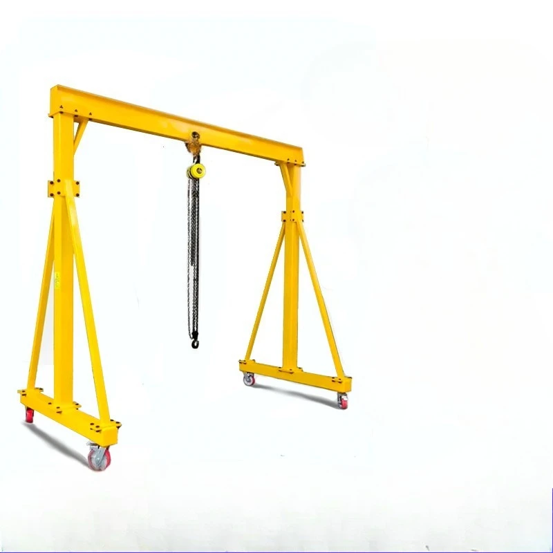 

Lifting hanger simple crane lifting 1/2/3 tons hand push removable