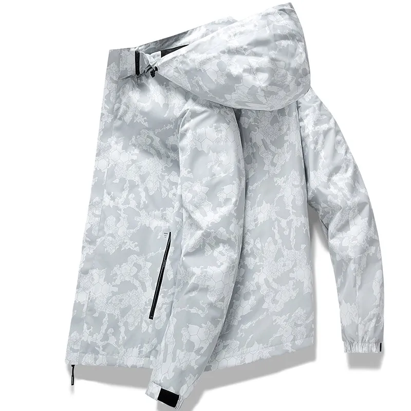 

2022 Men's Sports Jackets Casual Jacket Outdoor Hiking Camping Coat Spring Autumn Cargo Bomber Jacket Fashion Streetwear Male
