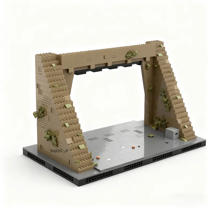 902ピース MOC ヤビン4 ハンガーゲート スターバトルモデル 組み立ておもちゃ クリスマスギフト ブロック 建築 DIY クリエイティブアイデア