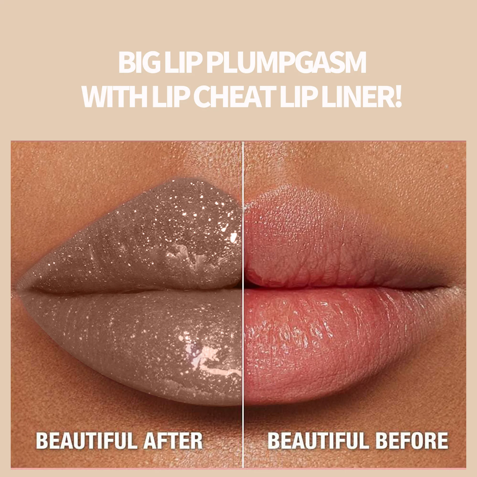 Cute Rabbit Chocolate Color Lipgloss Moisturized Bright Color Fine Flash Lip Glaze Lip Glaze Mirror Lip Gloss