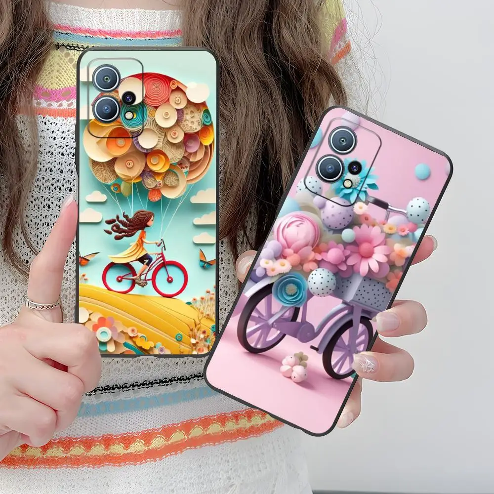 Bicycle Cute Girl M…