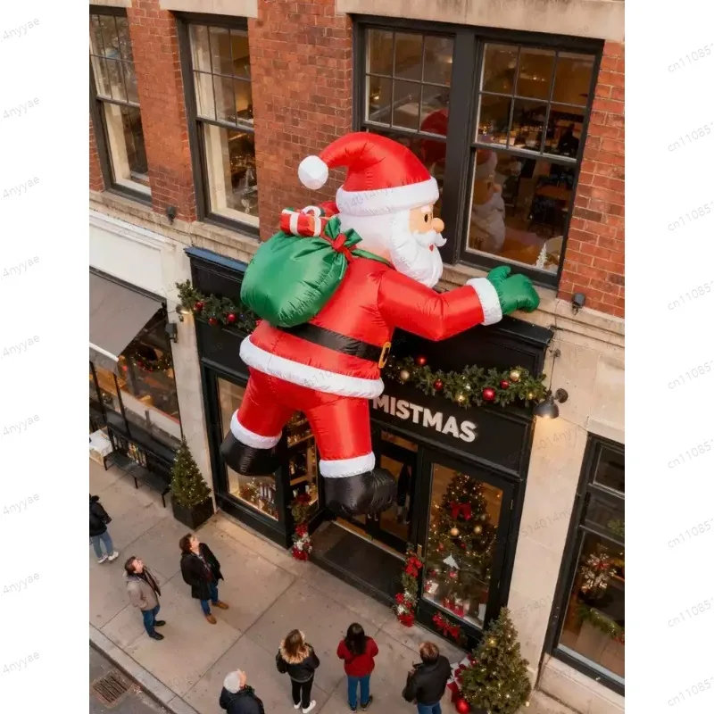 2M Christmas Decorations Inflatable Toy Dabbing Santa Claus Home Yard Xmas Ornaments Decor Christmas Outdoor Decor Toy