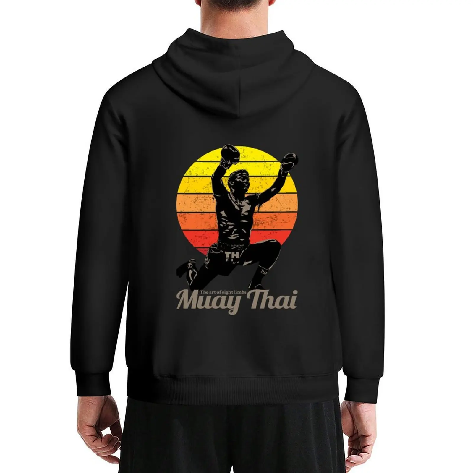 

Muay Thai MMA Hoodie mens clothes korean clothes autumn graphic t shirts men man hoodie