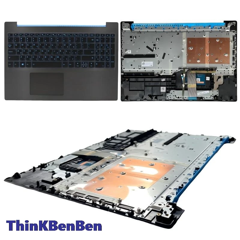 

HB Hebrew (IL Israel) Black Keyboard Upper Case Palmrest Shell Cover For Lenovo Ideapad L340 15 15IRH Gaming 5CB0U42746