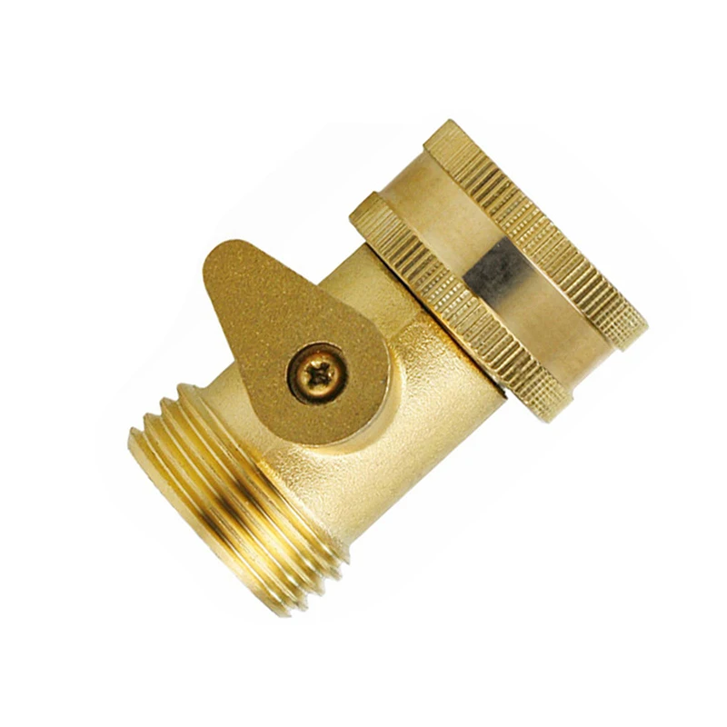 

3/4 запорный клапан для садового шланга, латунный соединитель для водяного шланга, кран для полива сада, соединительное соединение, ремонт