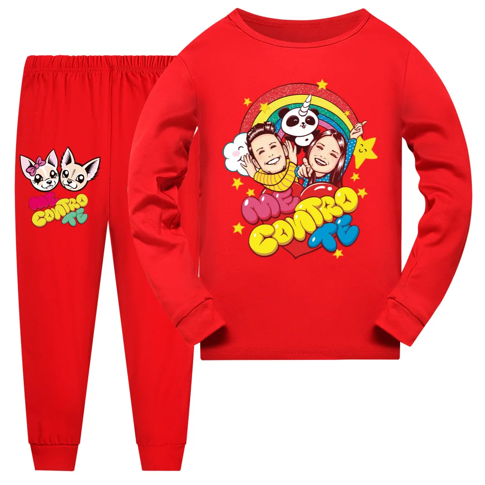 Children Pajamas Baby Clothing Set Kids Me Contro Te Cartoon Sleepwear Autumn Nightwear Boys Girls comfortable pajamas Set