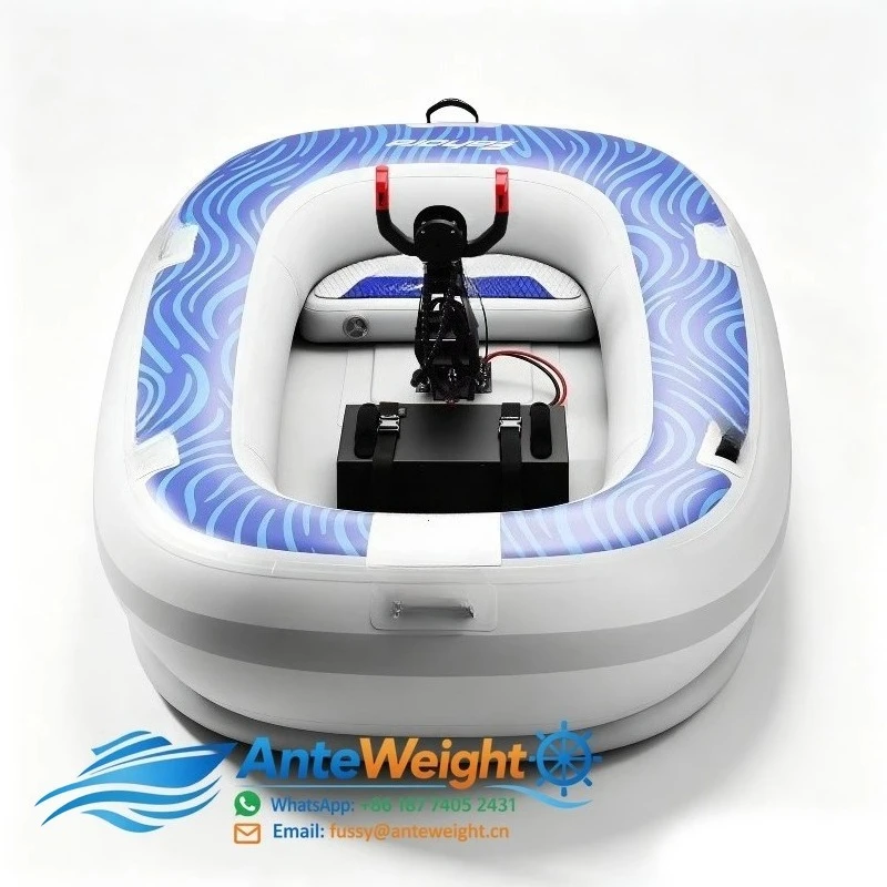 72V Motorized Inflatable Boat 200kg Load Capacity Premium Sport Yacht for Outdoor Leisure Adventures