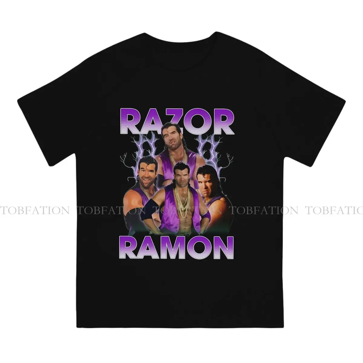 Razor Ramon Men's TShirt 90S STYLE Individuality T Shirt 100% Cotton Graphic Sweatshirts Hipster