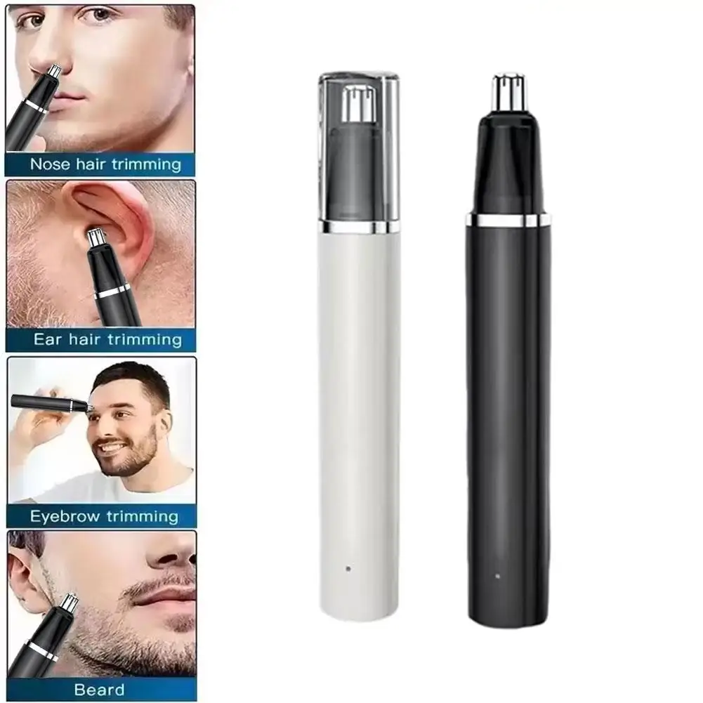 Electric Nose Hair Trimmer USB Rechargeable Mini Nose Hair Trimmer For Men Women - Waterproof Nose Hair Epilator N4Z5