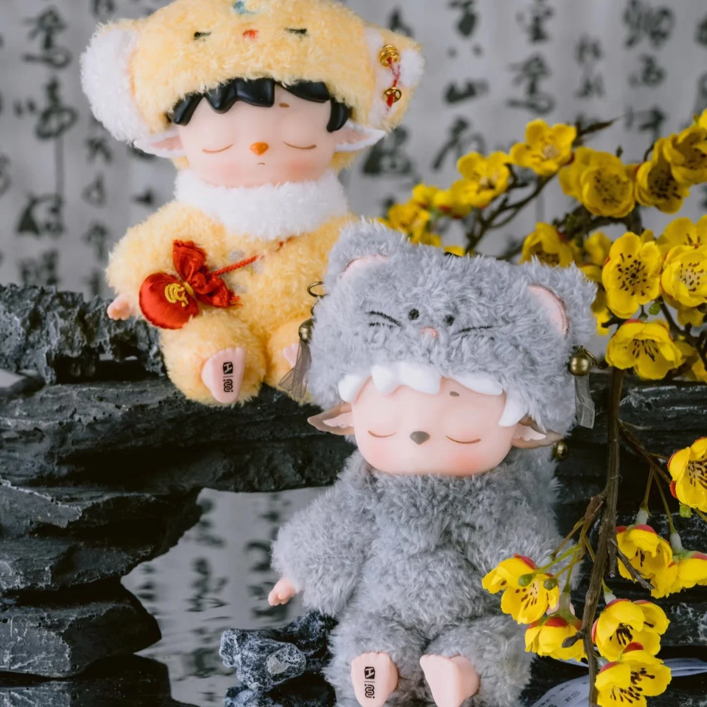 

Heyone Mimi Wushi Xiaoyaoguai Series слепая коробка кулон брелок Kawaii экшн аниме фигурка виниловая плюшевая кукла коллекция игрушки подарок