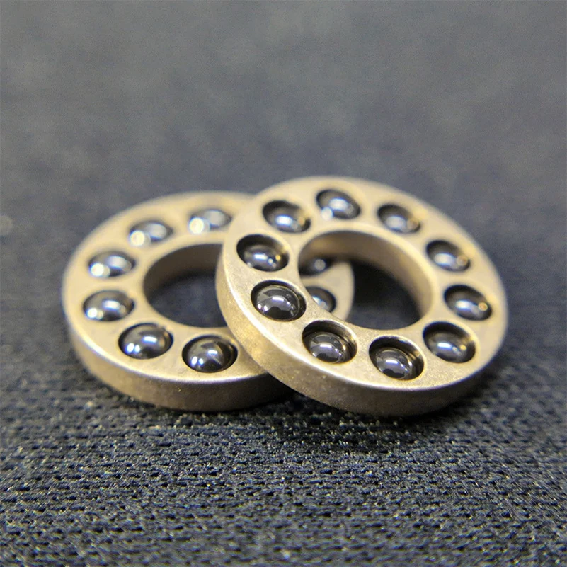 Outer Diameter 10.6MM CNC Brass Frame Ceramic Ball Folding Knife Cage Bearings Replacement System Accessories Rick Hinderer XM18