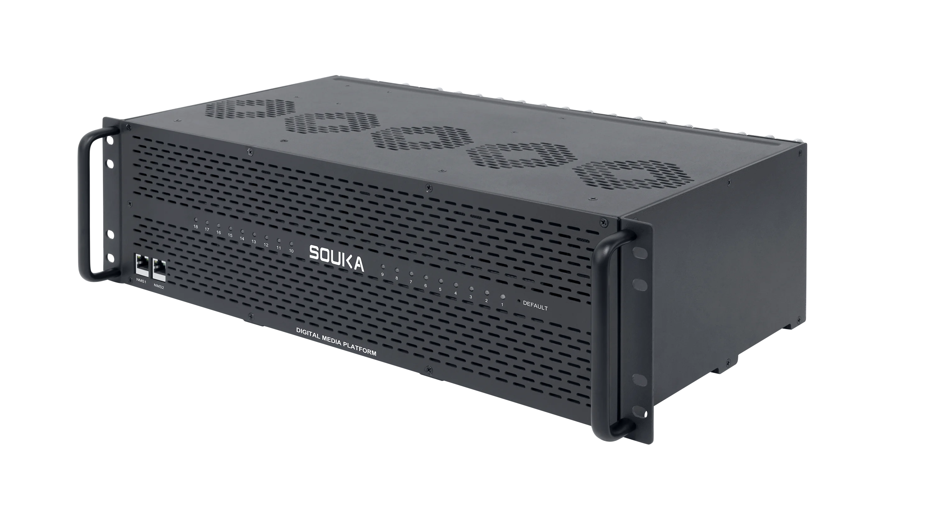 SKD30XX デジタルメディアプラットフォーム 3RU ラックマウントプラットフォーム 16/18カード 48チャンネル RFまたはIPストリーム