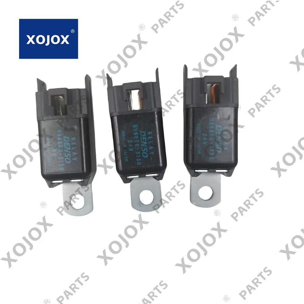 

XOJOX 3 шт. ND056800-3130 056800-3130 Реле 24 В подходит для экскаватора Komatsu PC200-7 Denso
