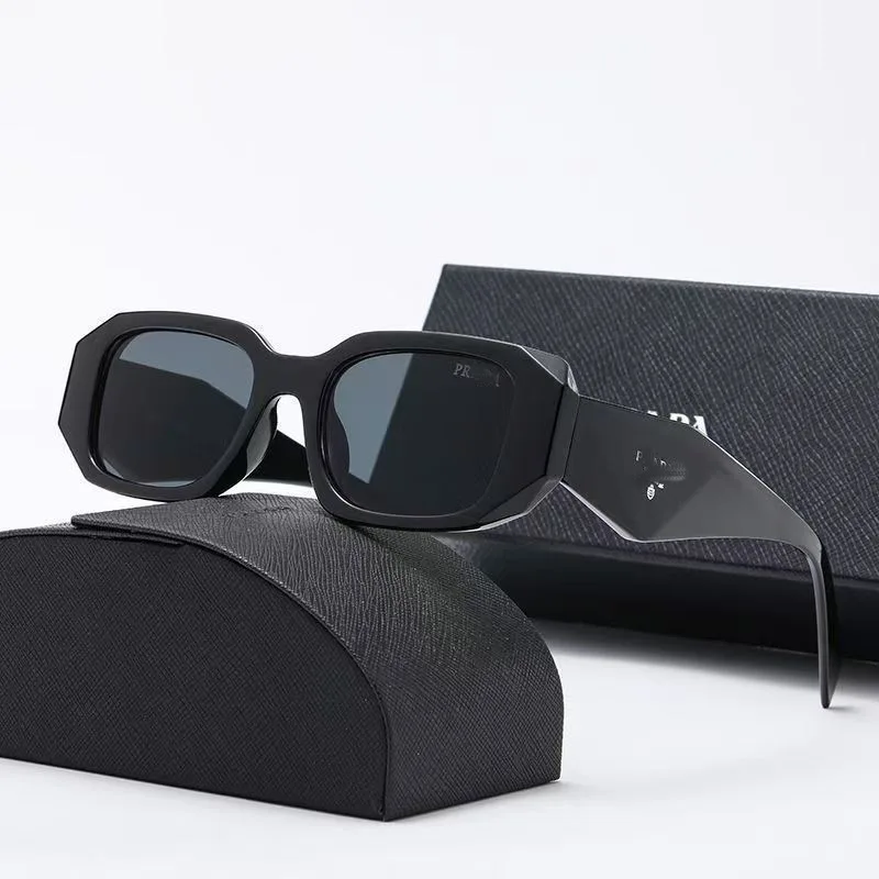 Unisex Irregular Wide Temple Sunglasses Classic Retro Fashion Eyewear Outdoor Motorcycle Driving Travel Shades For Men Women
