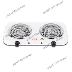 Double Head Non Radiative Electric Furnace Kitchen Hotplates Cooker Heating Stove Iron Burner Coffee Heater 1pc