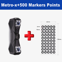 (Send Free 500 6-10nm Markers) Revopoint metro X 3D BlueMultiple-line Laser Scanner For CAD Designer High Precision Up to 0.01mm