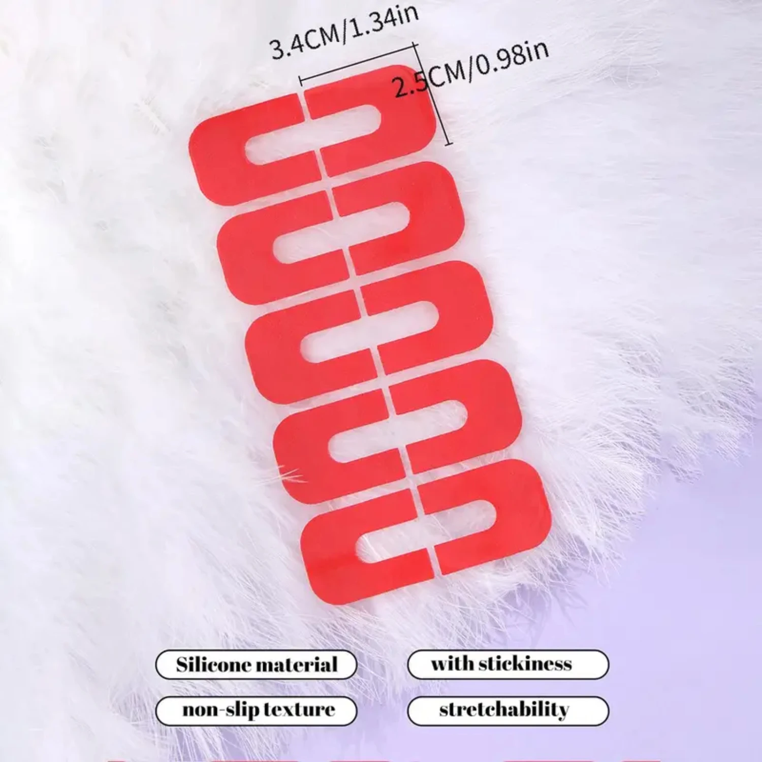 

Convenient and beautiful anti-spill nail art overflow sticker kit perfect for mess-free DIY nail art designs. This complete set