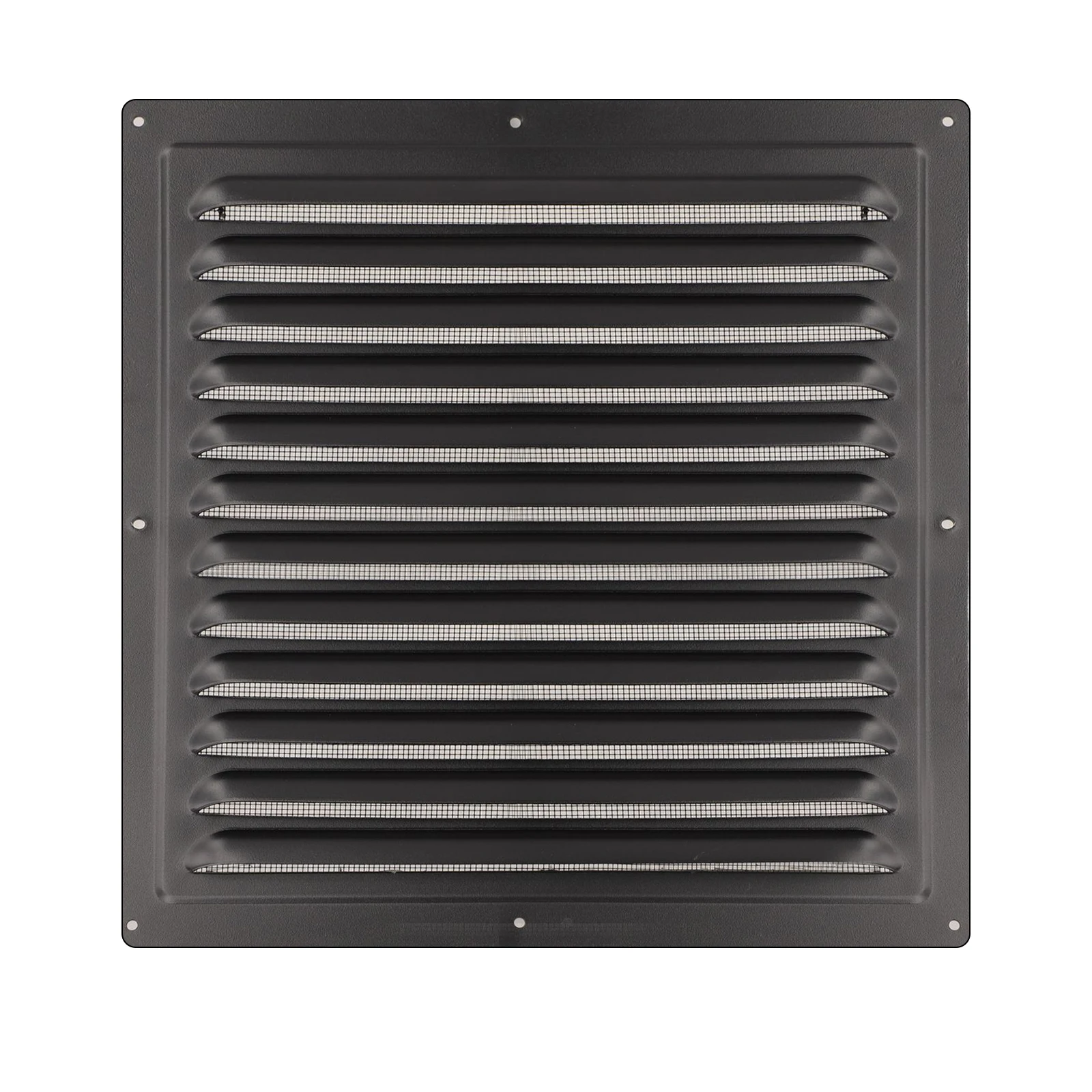 Aluminum Alloy Ventilation Grille Cover For Exterior Wall Air Outlet, Square Louvred Exhaust Vent, Multiple Sizes