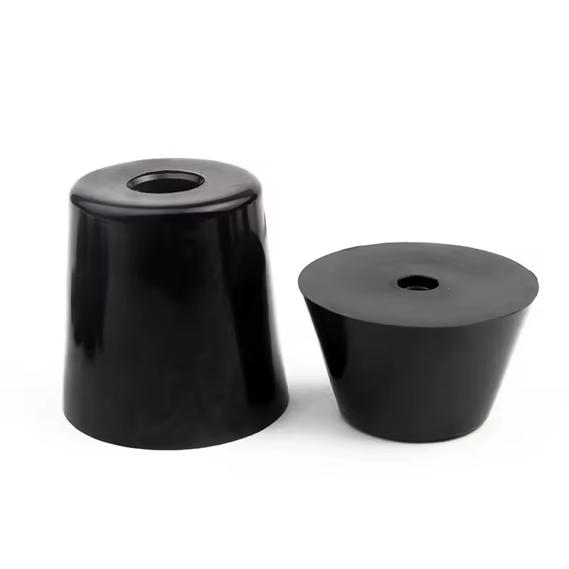 4pcs Black Rubber Feet diy Furniture  legs Floor Protector Cushion damping pad With gasket Instrument case foot base - Image 4