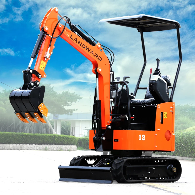 Customize Hydraulic Crawler Mini Excavator 1.2 Ton Cheap CE EPA Engine Mini Excavator Small Excavator Mini Digger Machine Price