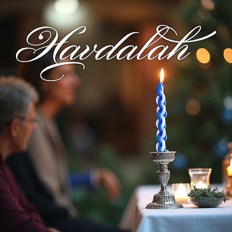 

11 Inch Havdalah Candle Lighting Shabbat Candles Blue and White Braided Candle DIY Handcrafted Candles Judaica Gift
