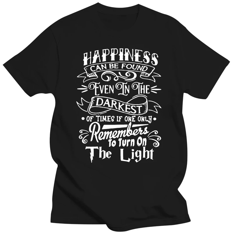 2020 best selling T shirt Happiness To Turn On The Light Potter T Shirt