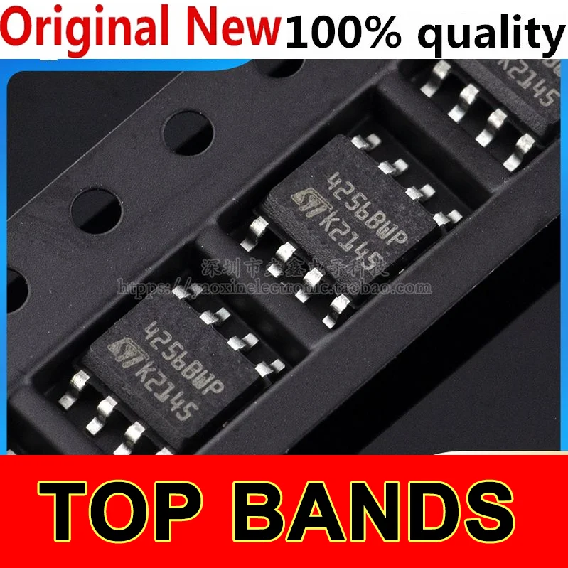 شرائح IC الأصلية ، M24256-BWMN6TP 4256BWP-8 ، جديدة ، 10 قطعة