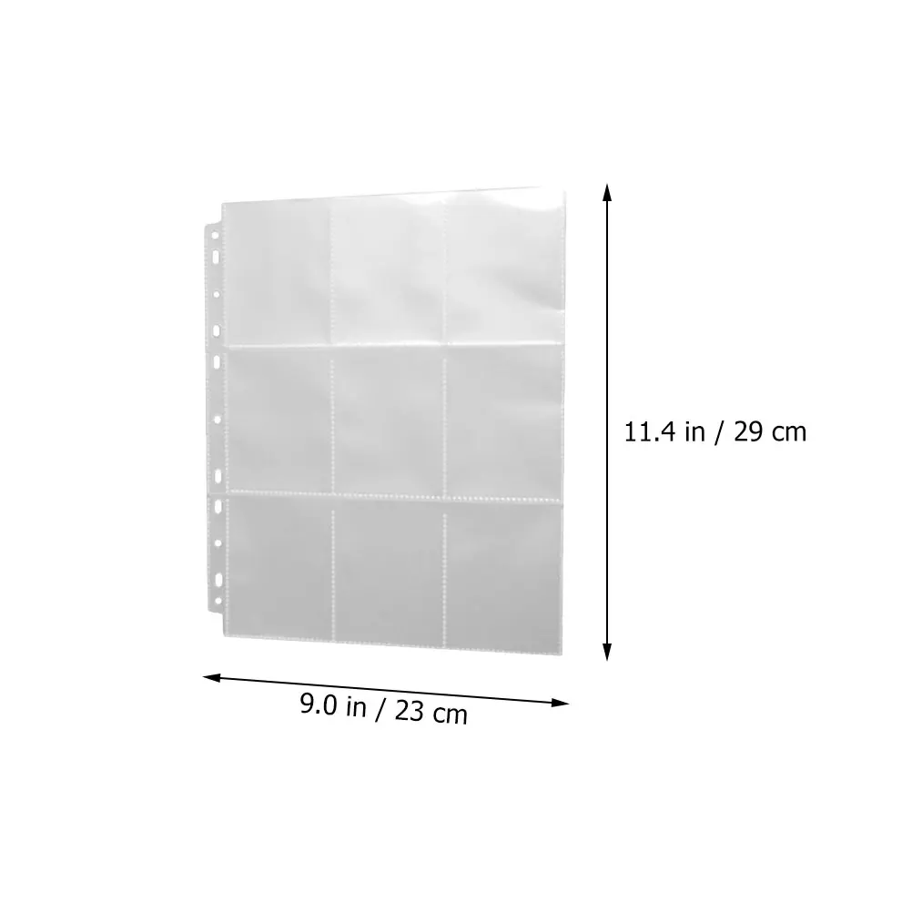 

20pcs Clear Album Pages Transparent Photo Sleeves Blinder Photo Album Pocket Wedding Birthday Scrapbook Refill Page Storage