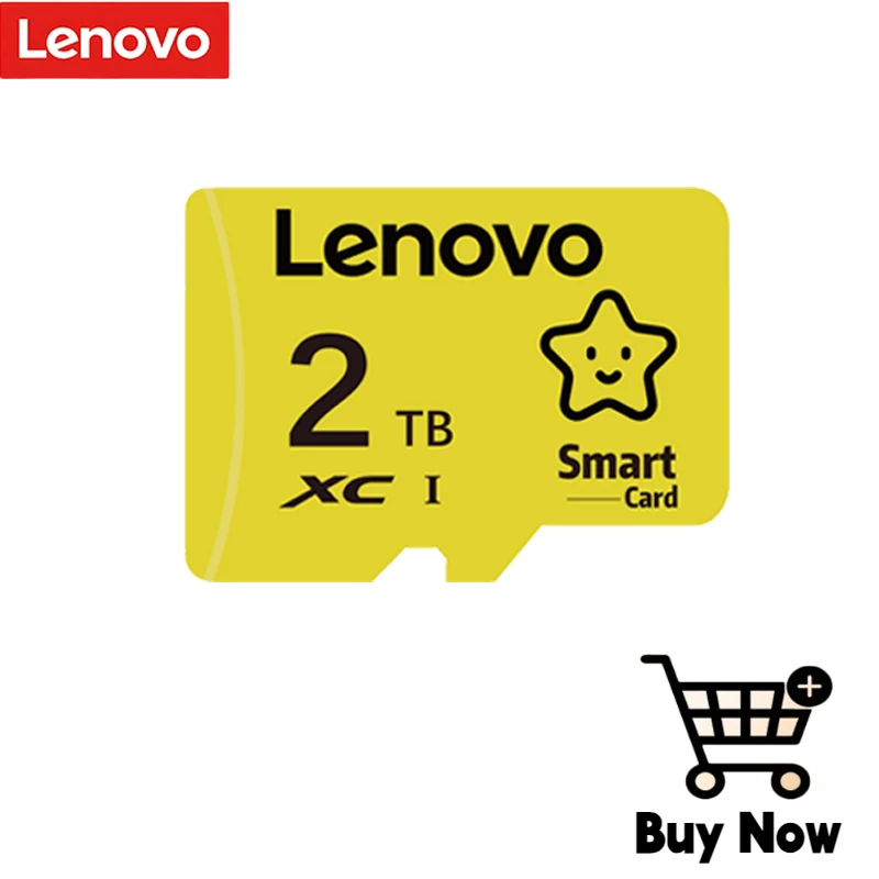 Lenovo kartu mikro TF 2TB 128GB Class10 V60, kartu memori UHS-I kartu SD kecepatan tinggi 256GB 512GB 1TB untuk Nintendo Switch